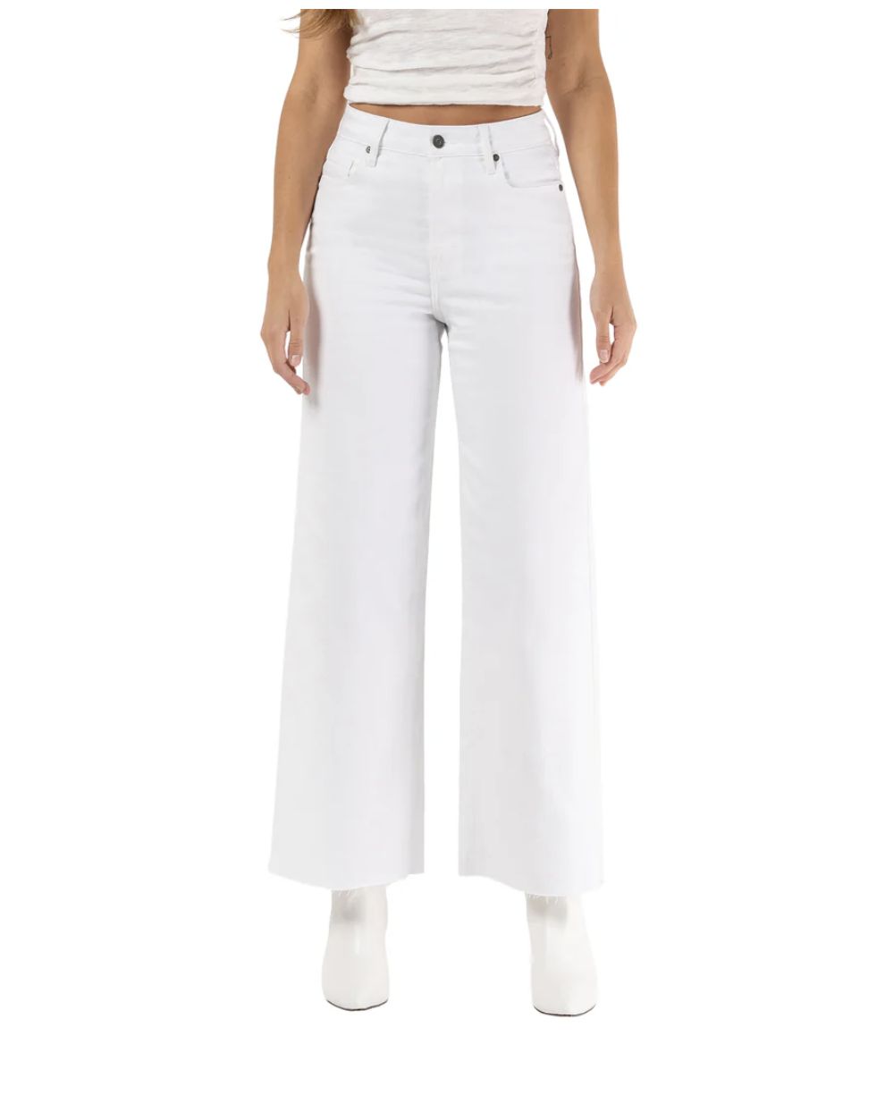 White Nori Wide Leg