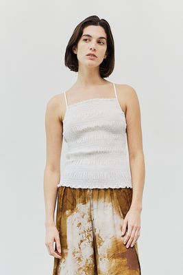 Charlie Smocked Tank