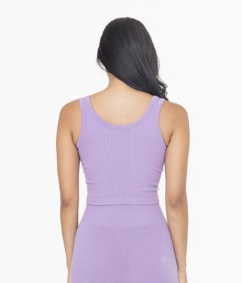 Scoop Neck Ribbed Tank