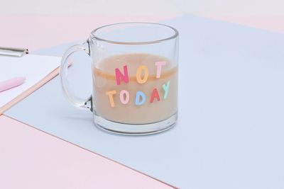 Not Today Glass Mug