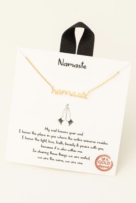 Namaste Necklace