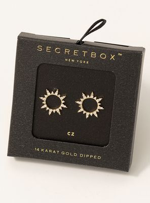 Sparkly Sun Studs
