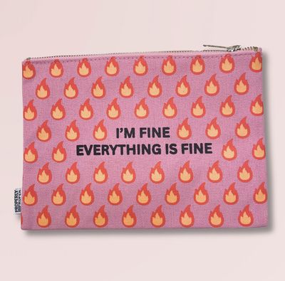 Everything Is Fine Pouch