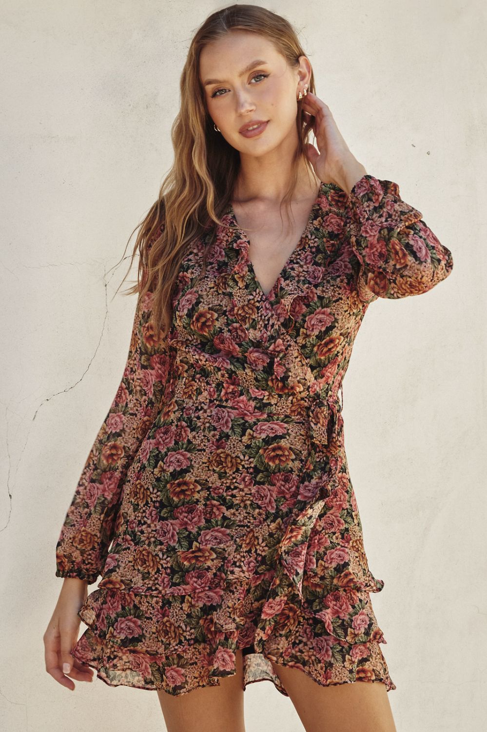 Vintage Rosa Mini Dress