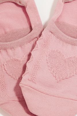 Heart No Show Socks