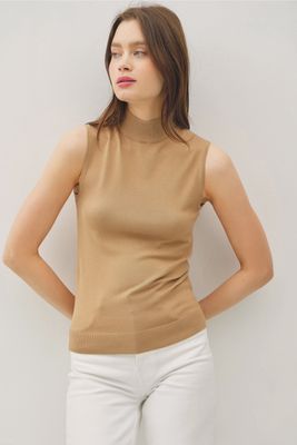 Sophia Mock Neck Top