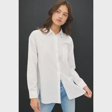 Dora Oversized Button Up