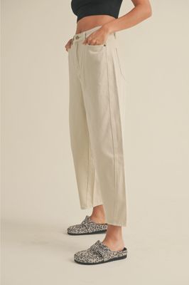 Washed Barrel Pants