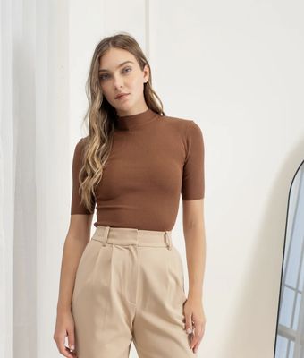 Kelly Mock Neck