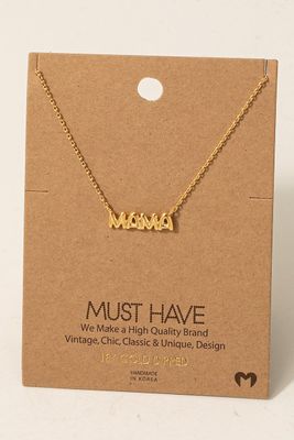 Mama Bubble Necklace