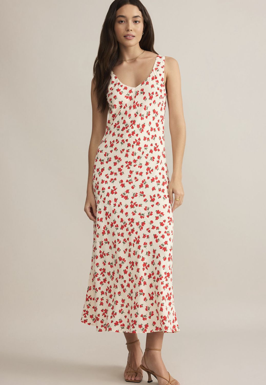 Hana La Rosa Ditsy Maxi Dress