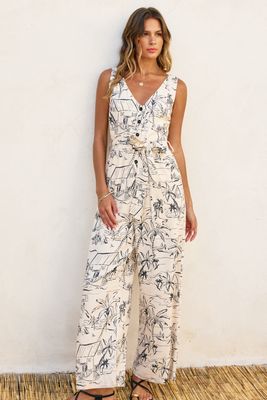 Sail Away With Me Jumpsuit