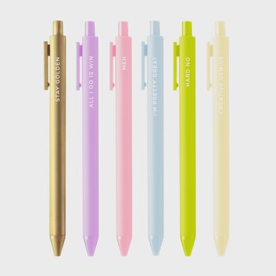 6 Pack Jotter Pen Set