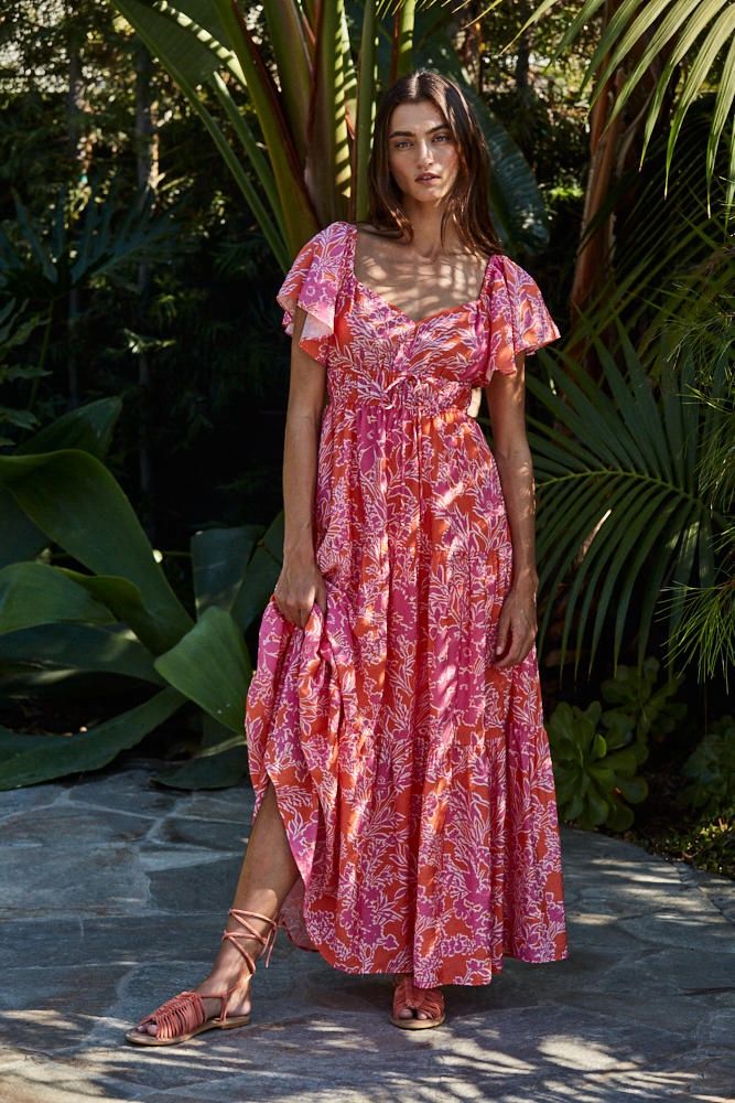 Already Yours Floral Maxi