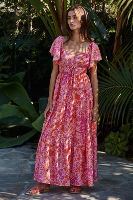 Already Yours Floral Maxi