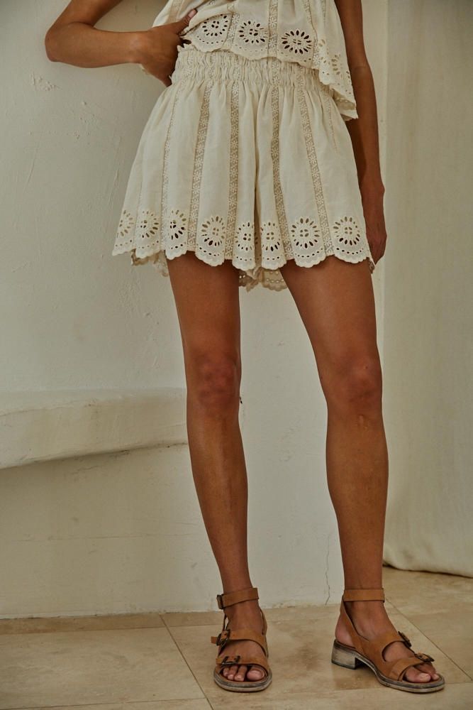 Ansley Eyelet Shorts
