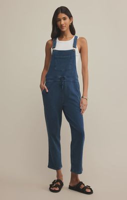 The Knit Denim Overalls