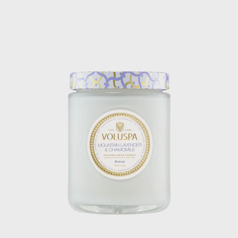 Mountain Lavender &amp; Chamomile Large Jar Candle