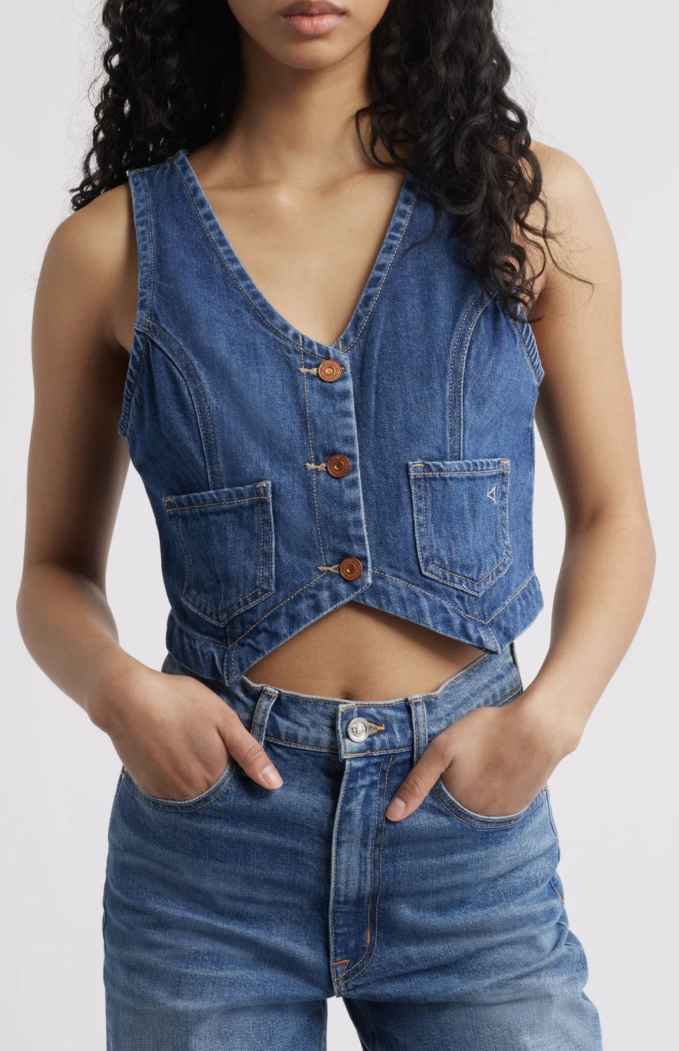 Rebel Cropped Vest