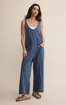 Brasilia Jersey Denim Jumpsuit