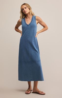 Palisades Jersey Denim Dress