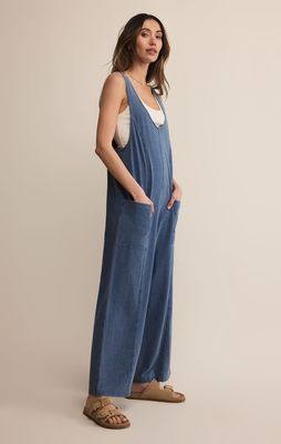 Brasilia Jersey Denim Jumpsuit