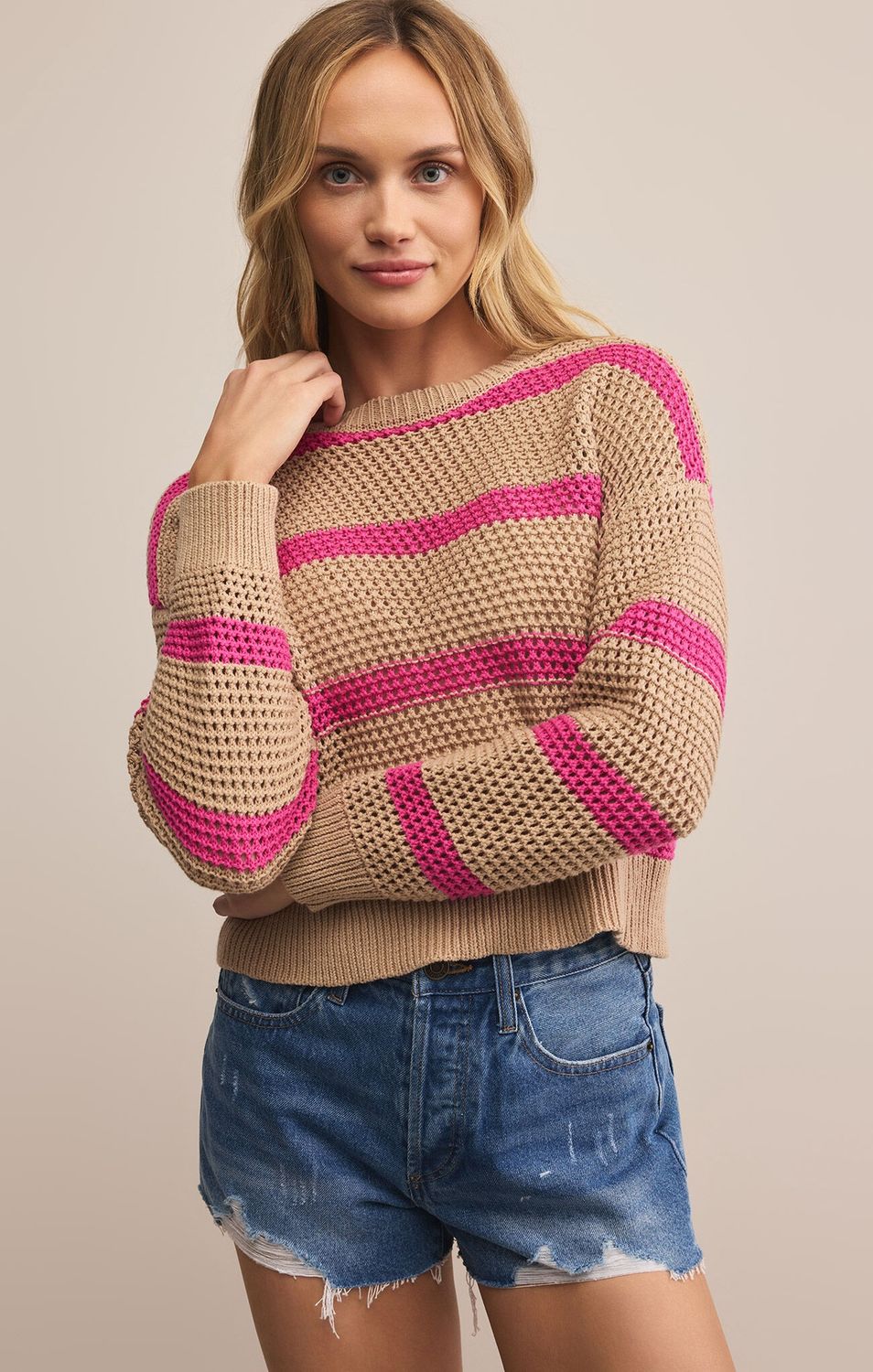 Broadbeach Striped Sweater