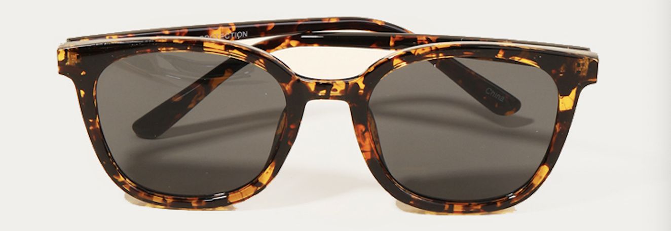 Framed Sunglasses, Color: Tortoise