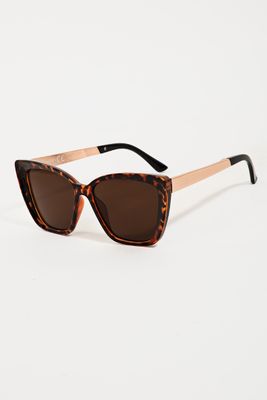 Square Cat Eye Lens Sunglasses