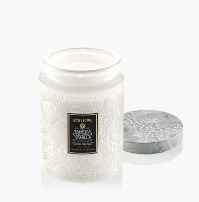 Tahitian Coconut Vanilla Large Jar Candle