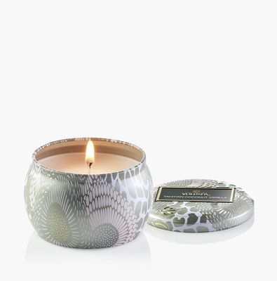 Tahitian Coconut Mini Tin Candle