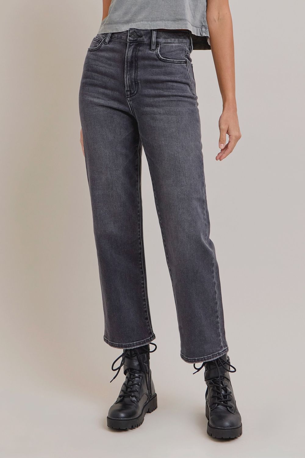 Ella Straight Black Jean