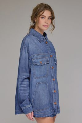 Abby Oversized Shirt-Jacket