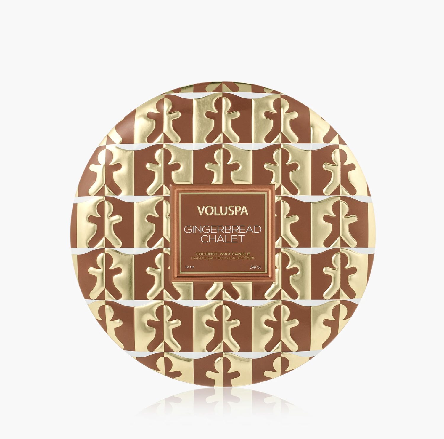 Gingerbread Chalet 3 Wick Tin Candle