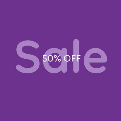 NEW 50% OFF