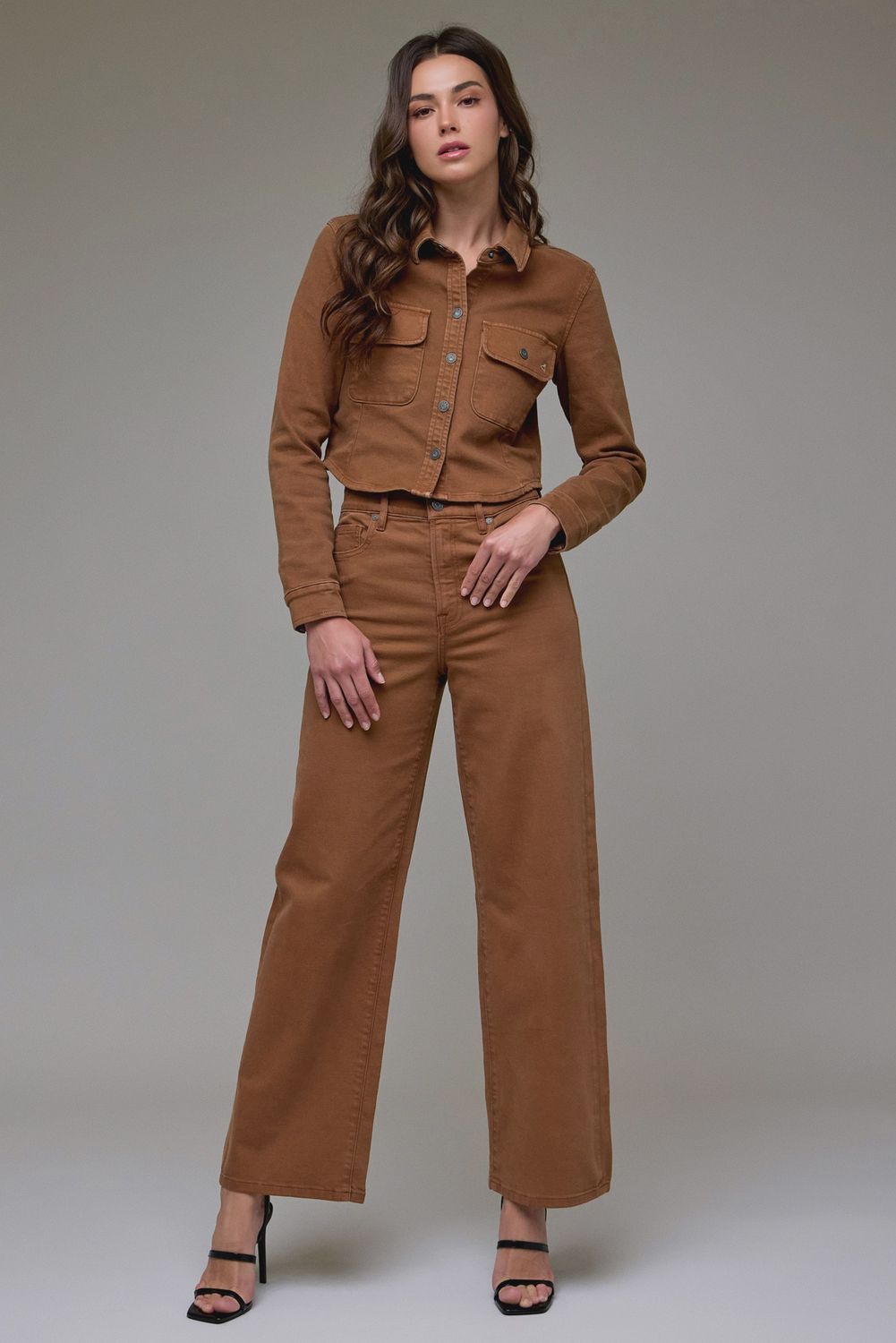 Logan High Rise Tawny Wash Jean