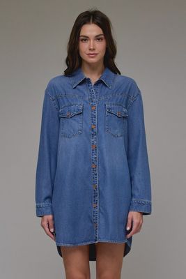 Abbey Oversized Shirt Dress