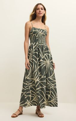 Bayside Tova Palm Midi Dress