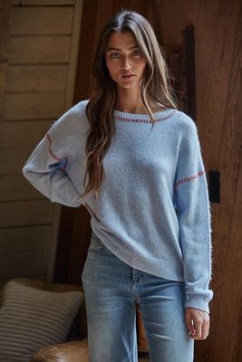 Double Play Sweater Top