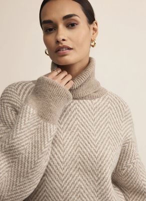 Balkan Funnel Neck Sweater