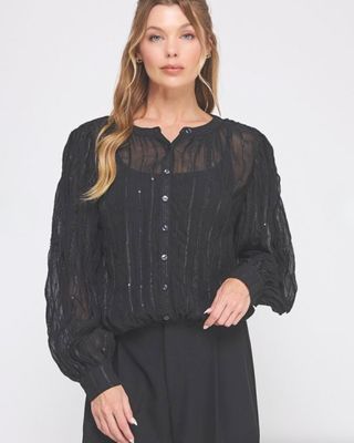 Stacy Sequin Top