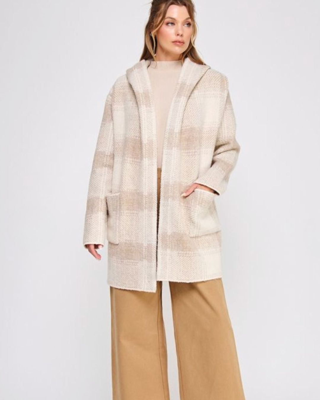 Cozy Day Plaid Cardigan