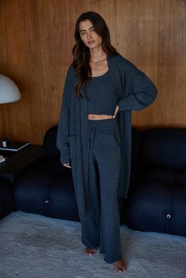 Staycation Open Front Cardigan