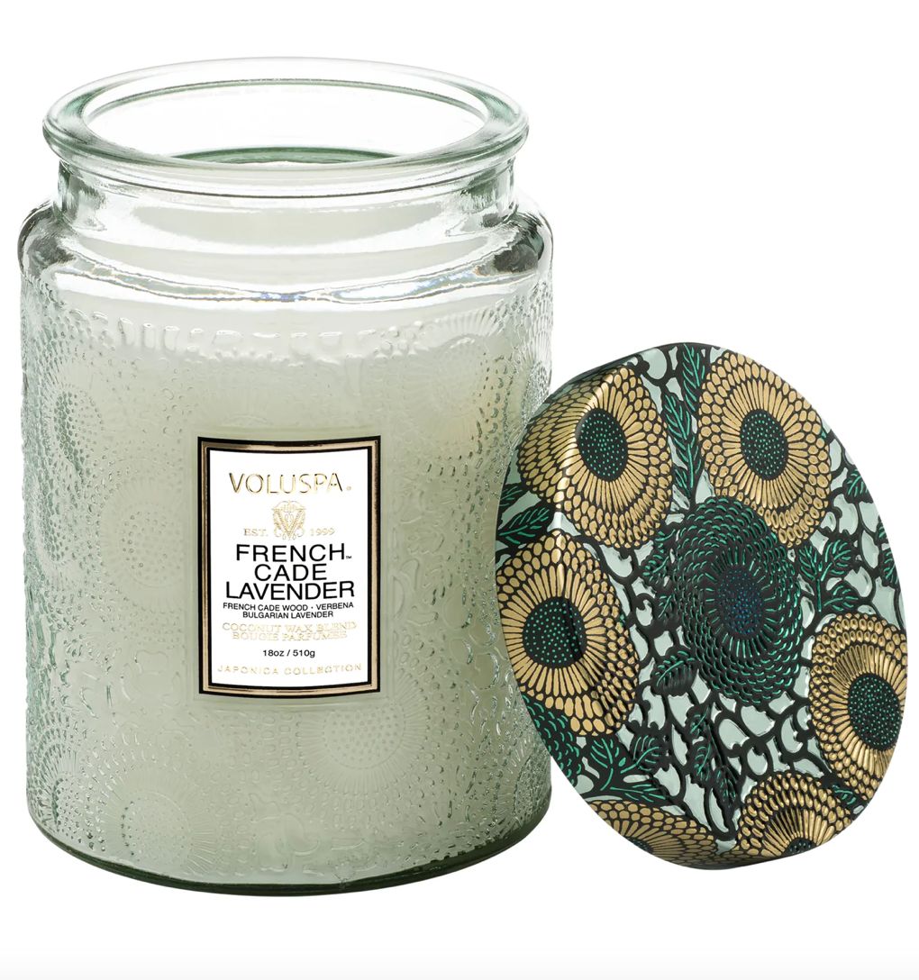 French Cade Lavender Large Jar Candle