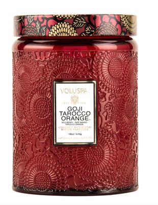 Goji Tarocco Orange Large Jar Candle