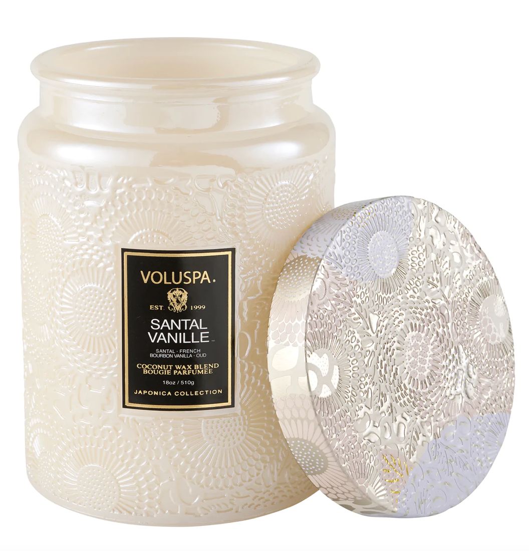 Santal Vanille Large Jar Candle