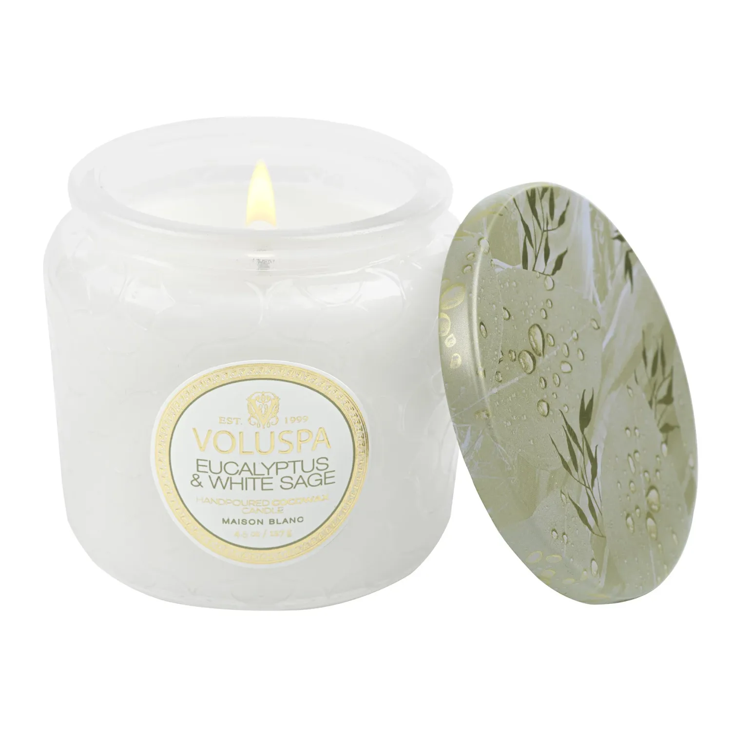 Eucalyptus &amp; Sage Petite Jar Candle