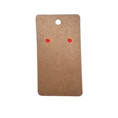 Heart Enamel Stud