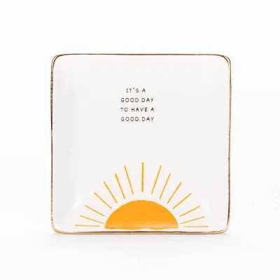 Good Day Square Trinket Tray