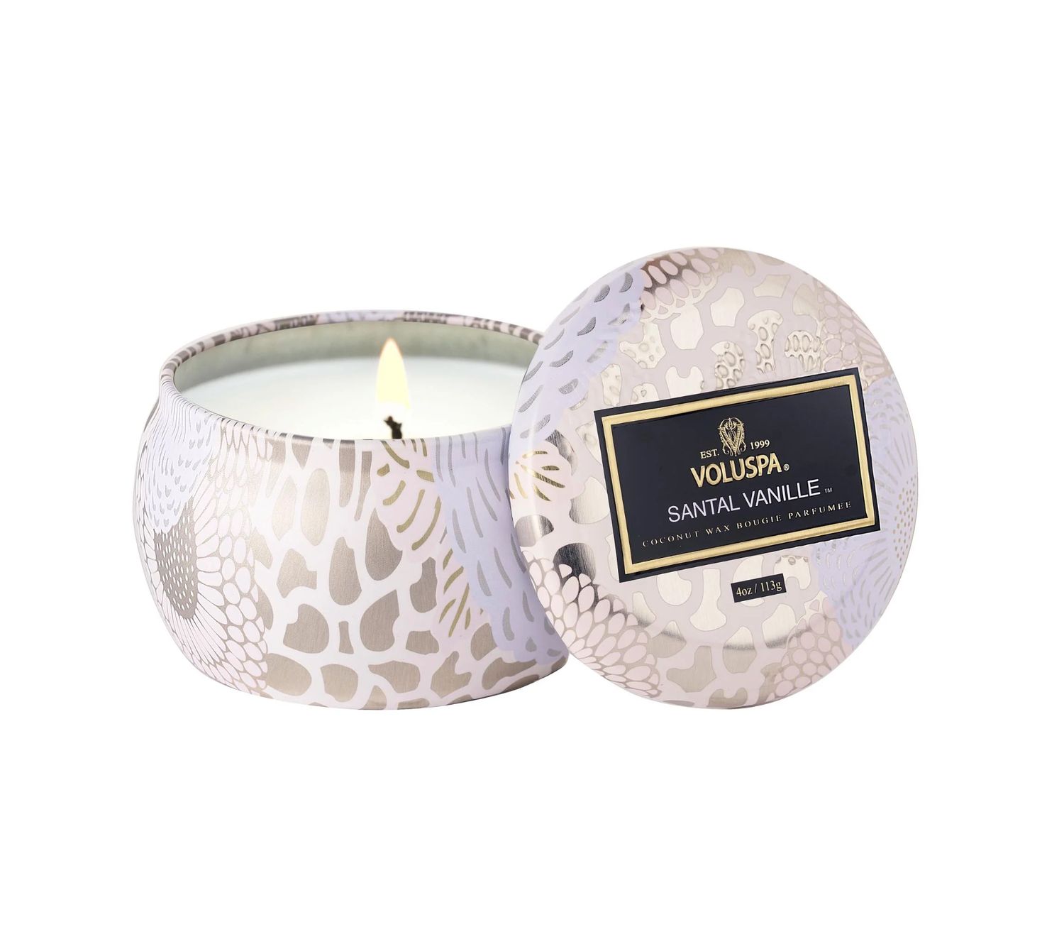 Santal Vanille Mini Tin Candle